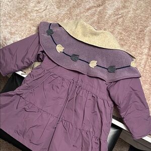 Vintage Girls Cape Coat (3)